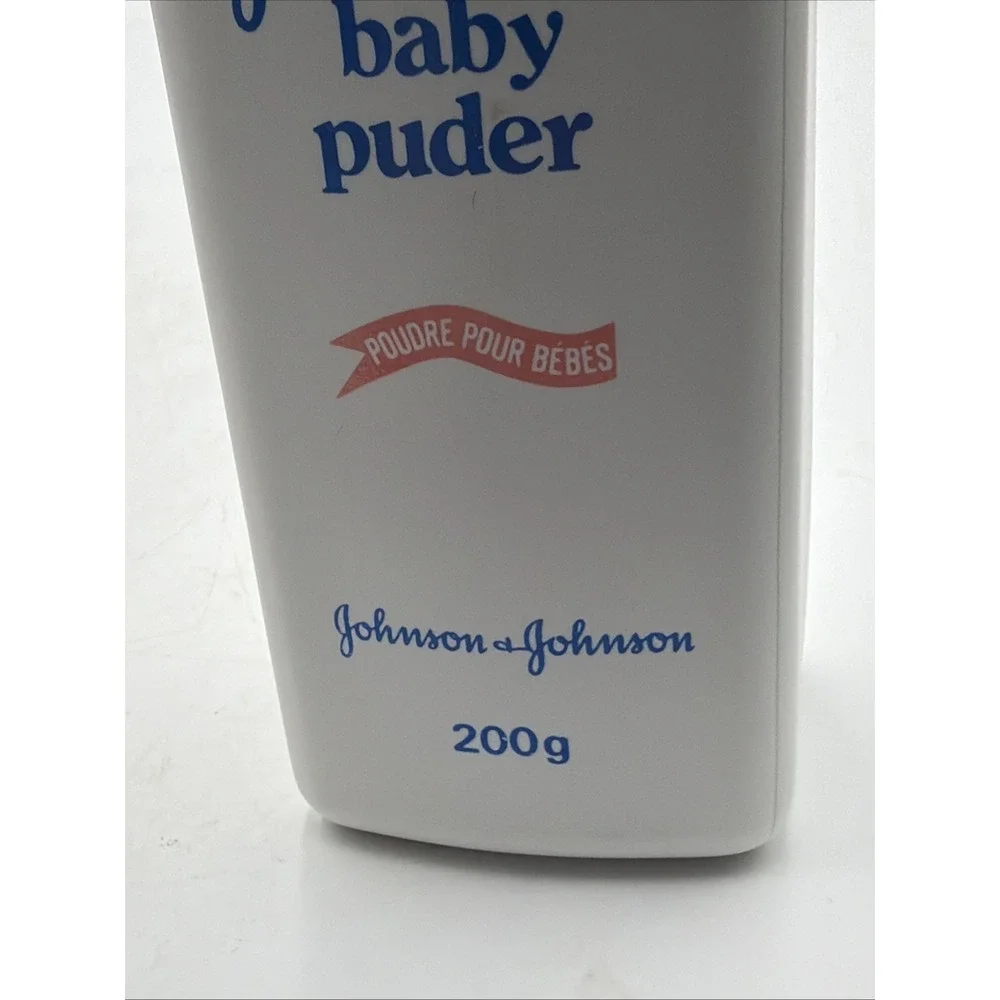 Vintage Johnsons Baby Powder Puder 200g Purest Protection Rare Germany Bottle